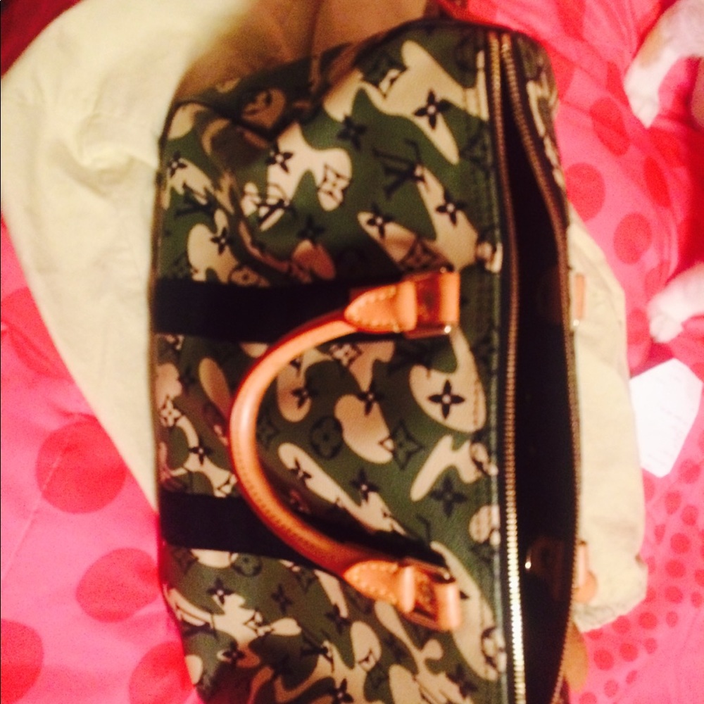 Louis Vuitton camouflage speedy